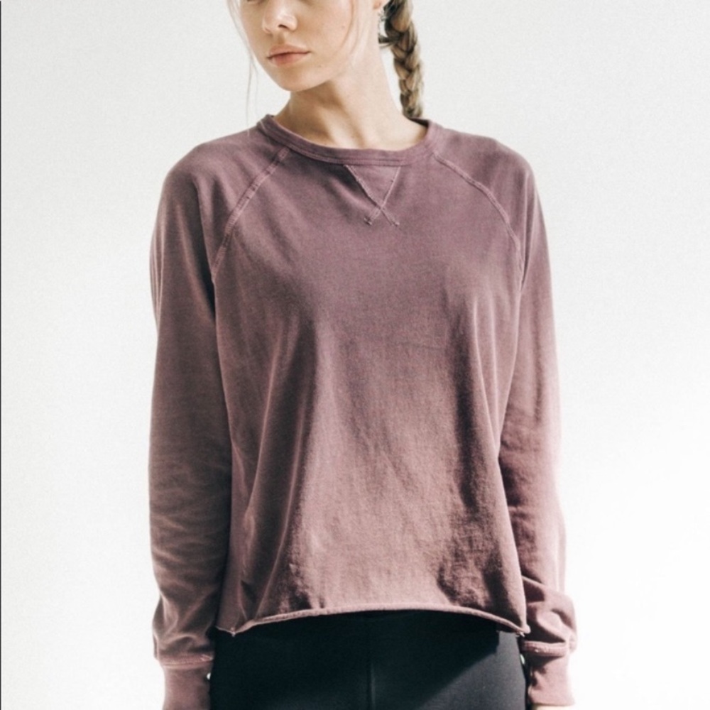 Joah brown grunge cutoff in sangria